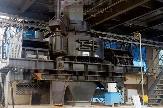 沖擊式制砂機使用現場圖 沖擊式制砂機使用現場圖