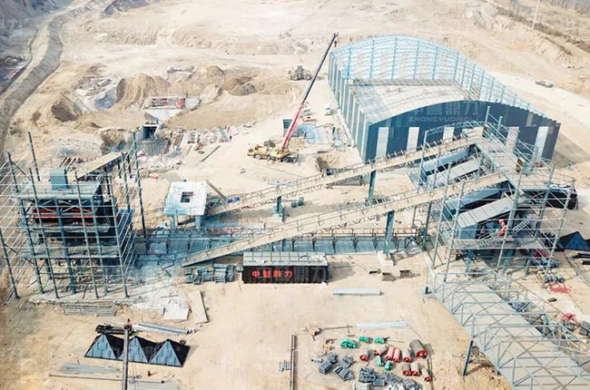 山西EPC總包日產一萬噸砂石骨料生產線