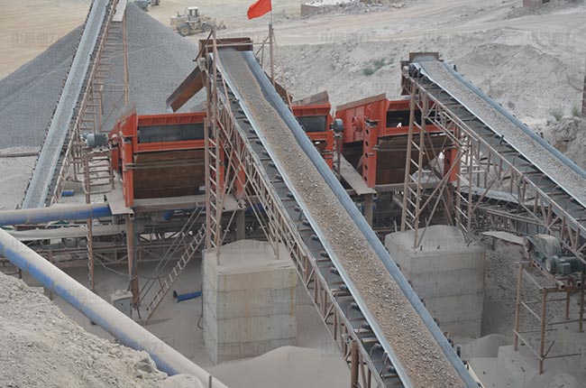 河南禹州時產(chǎn)600噸石子破碎生產(chǎn)線