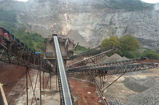 景德鎮時產400噸混凝土砂石骨料生產線