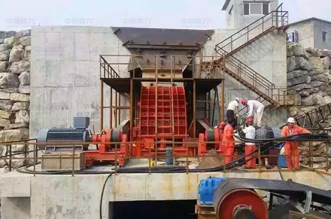 山西呂梁時(shí)產(chǎn)千噸碎石生產(chǎn)線