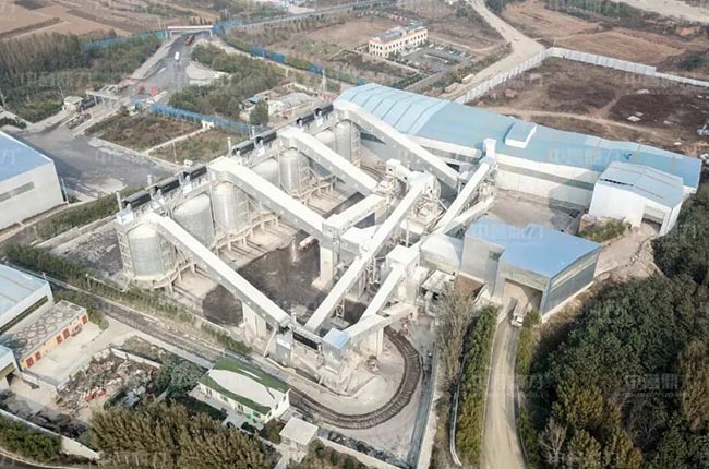 山東玫瑰建材日產一萬噸砂石生產線