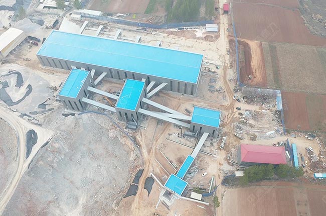 山東鄒城日產(chǎn)萬噸石子生產(chǎn)線