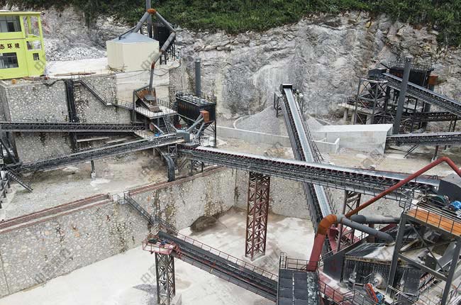 時產1000噸石子生產線