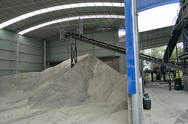 湖南常德時產100噸制砂生產線