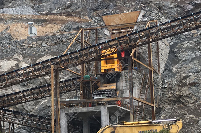 鄂破+反擊破制砂生產線實拍