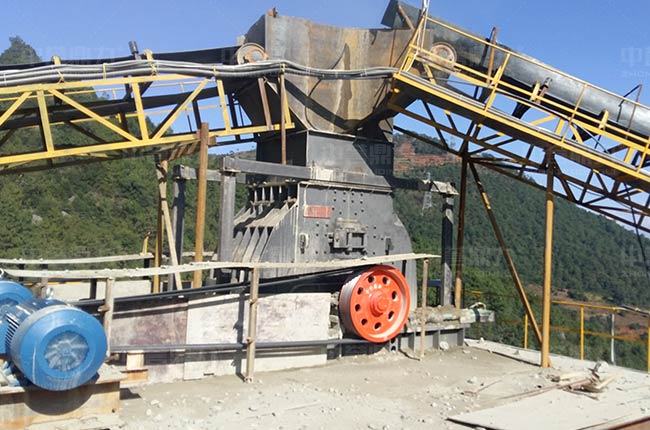 西昌市2016年10月投產200噸硬巖破碎生產線