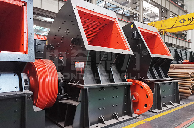 錘式破碎機出料粒度調整