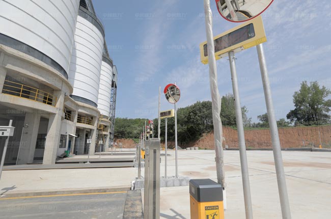 河南駐馬店隆盛礦業(yè)砂石料自動稱重裝車項目