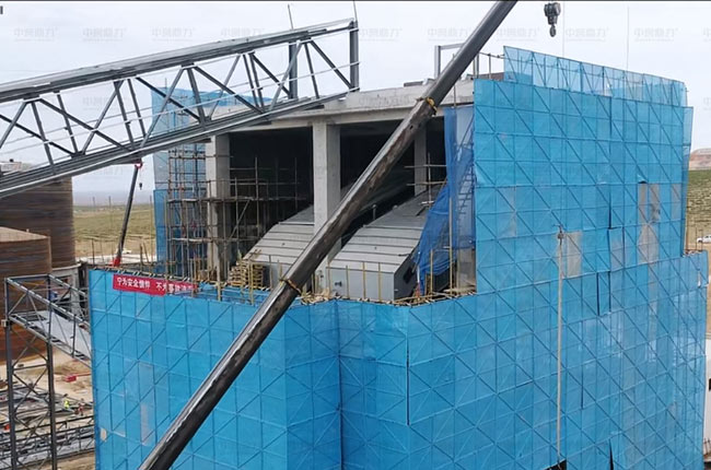 DLYK3680重型振動篩篩分車間