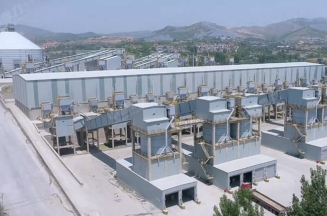 自動裝車現(xiàn)場