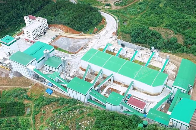 湖南常德時(shí)產(chǎn)700-1000噸石灰?guī)r破碎制砂生產(chǎn)線