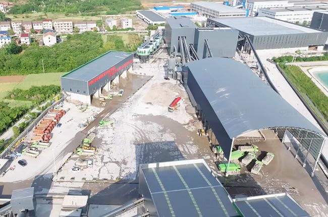 湖北黃岡日產(chǎn)一萬噸骨料機制砂項目