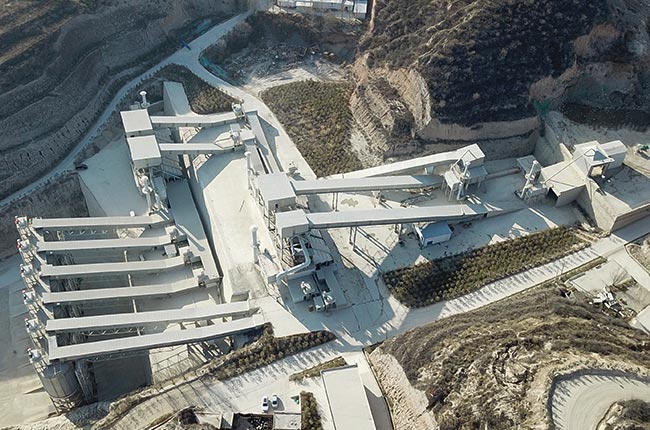 山西鑫錦威時產1500噸砂石骨料生產線