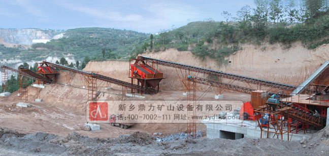 貴州貴陽市時(shí)產(chǎn)1200噸砂石骨料生產(chǎn)線