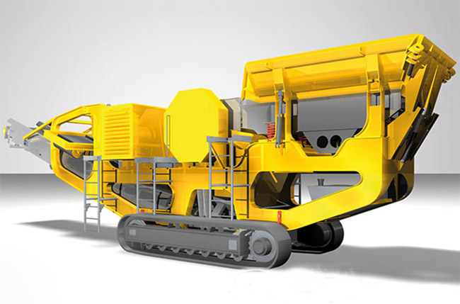 履帶式液壓驅(qū)動(dòng)破碎站 履帶式液壓驅(qū)動(dòng)破碎站