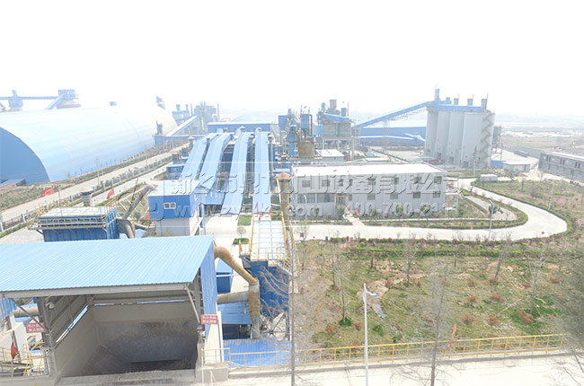 河南孟電水泥集團環保型砂石骨料生產線實拍 河南孟電水泥集團環保型砂石骨料生產線實拍