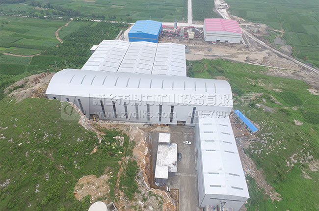 河北白沙綠色環保砂石骨料生產線