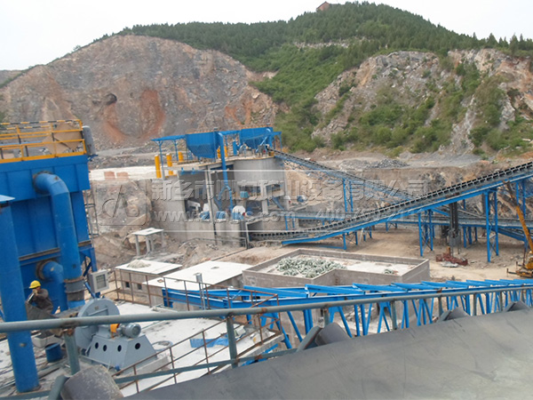 花崗巖破碎生產線 花崗巖破碎生產線