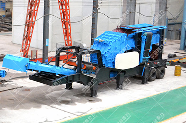 輪胎式移動破碎站 輪胎式移動破碎站