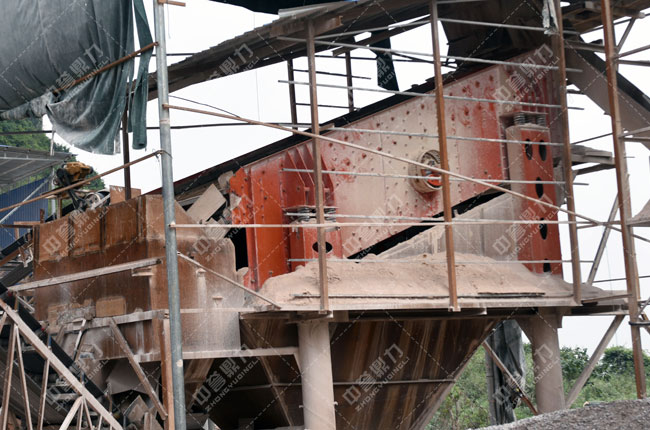 廣西桂林臨桂縣順成石料廠(chǎng)時(shí)產(chǎn)600噸砂石生產(chǎn)線(xiàn)