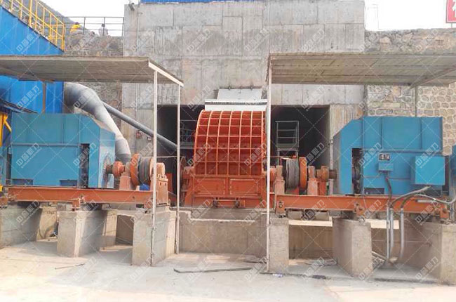 錘式石子破碎機實拍圖展示3 石子破碎機圖片展示3