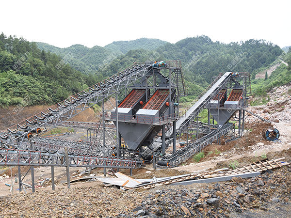 砂石廠生產(chǎn)線流程配置