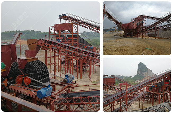 砂石廠生產(chǎn)線流程配置