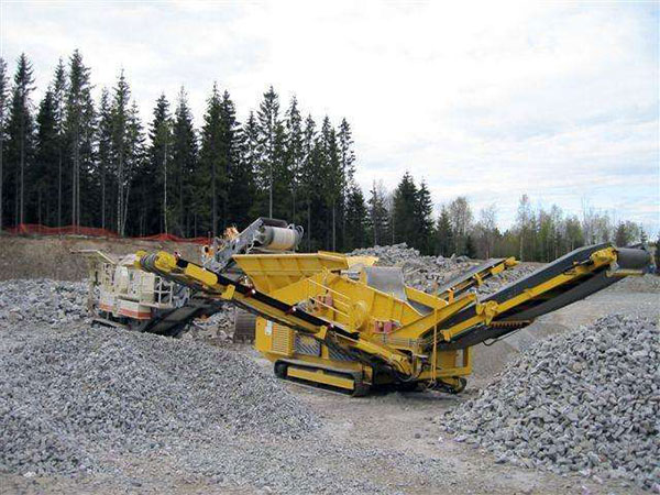 移動碎石生產線