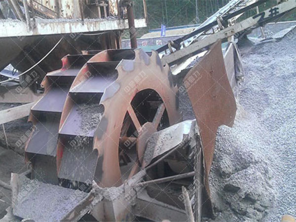 洗砂機類型之輪斗式洗砂機