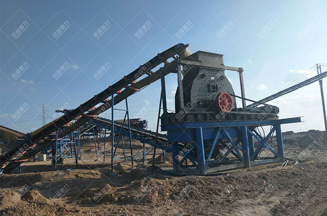 寧夏靈武時產(chǎn)200噸砂石生產(chǎn)線現(xiàn)場案例展示6