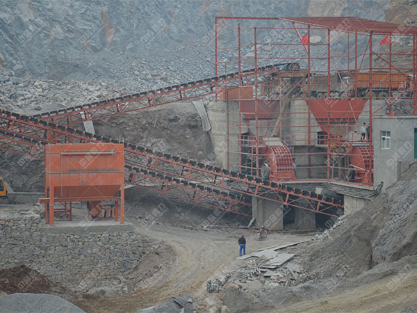 時(shí)產(chǎn)200噸石料生產(chǎn)線