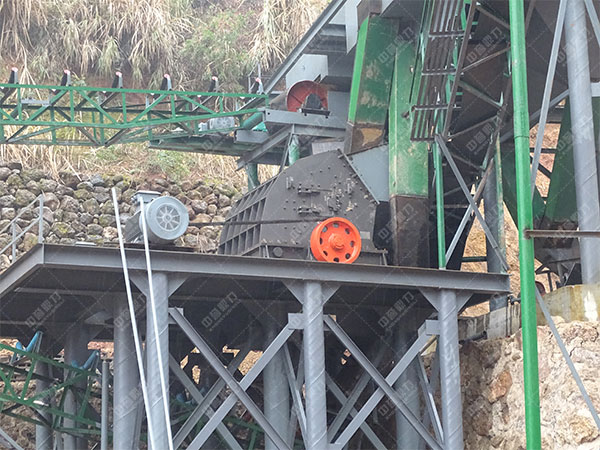 時產1500噸砂石生產線