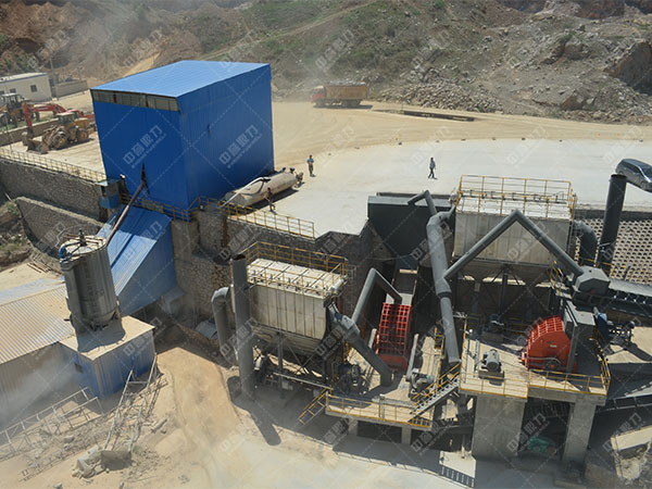 河北邢臺臨城時(shí)產(chǎn)800噸水泥骨料生產(chǎn)線