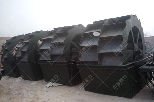 砂石料清洗、除雜用輪式洗砂機(jī)