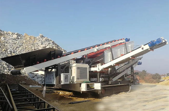 大型移動打沙機