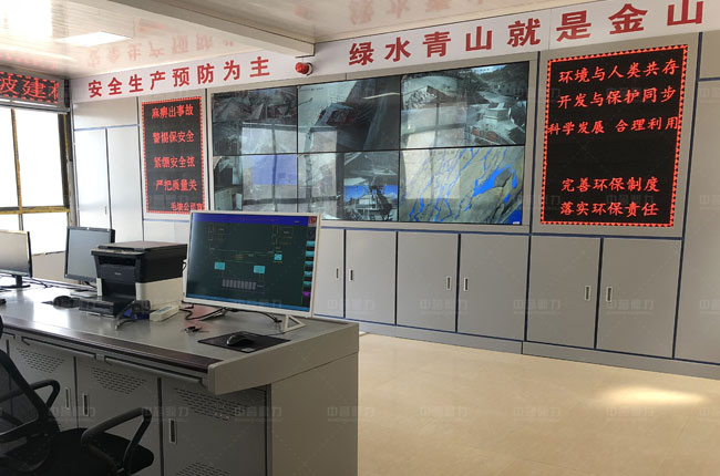 重慶武隆區毛坡建材生產線視頻監控系統項目