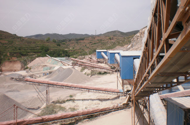 山西廣泰和礦業(yè)有限公司時(shí)產(chǎn)800噸碎石生產(chǎn)線