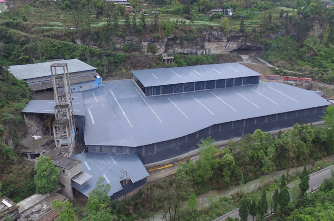 四川內(nèi)江越溪水泥時(shí)產(chǎn)500噸石料生產(chǎn)線(xiàn)