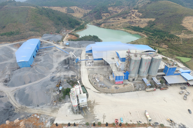 湖南省邵陽市日產5000噸砂石生產線